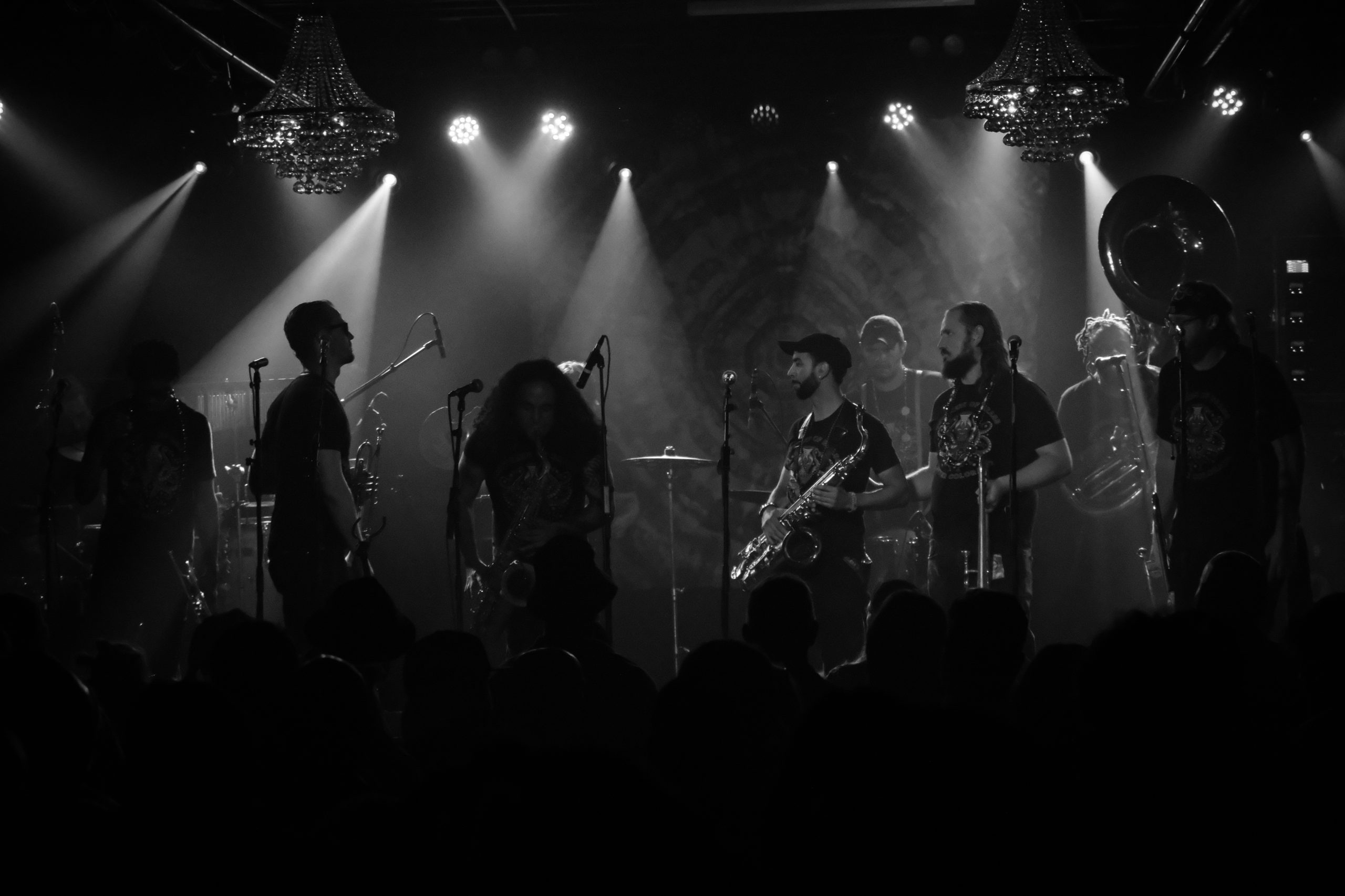 Brothers of Brass onstage